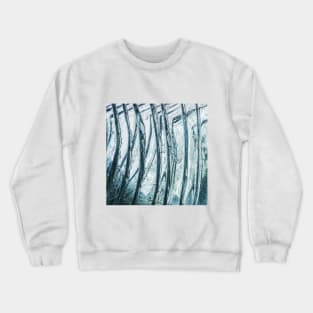 SCENERY 96 - Green Water Icicle Freezing Winter Crewneck Sweatshirt